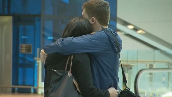 Emigrants At Dublin Airport