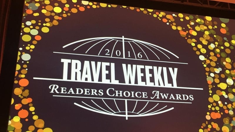 Ireland has been honoured by Travel Weekly for the third year on the trot