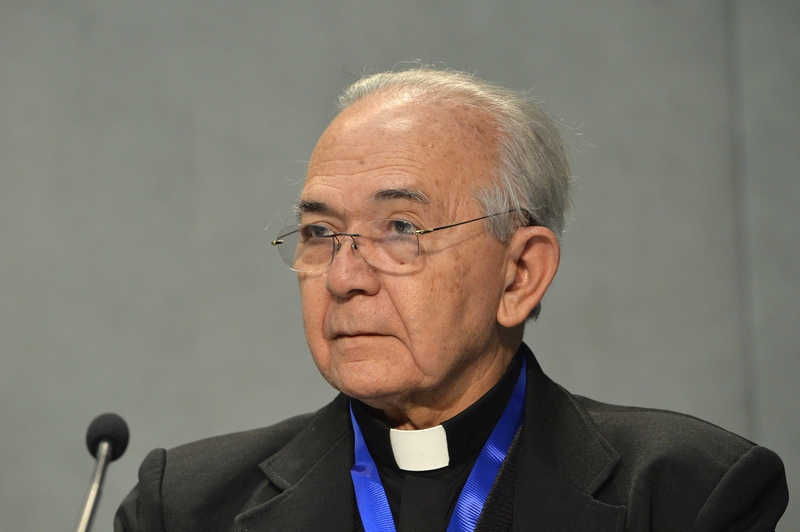 Jesus Delgado, pictured in February 2015, was convicted of abuse along with Fathers Francisco Galvez and Antonio Molina