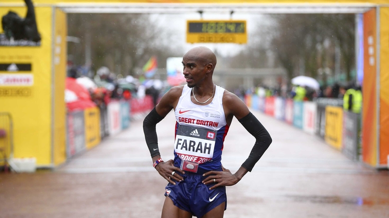 Mo Farah after coming third in the IAAF/Cardiff University World Half Marathon Championships
