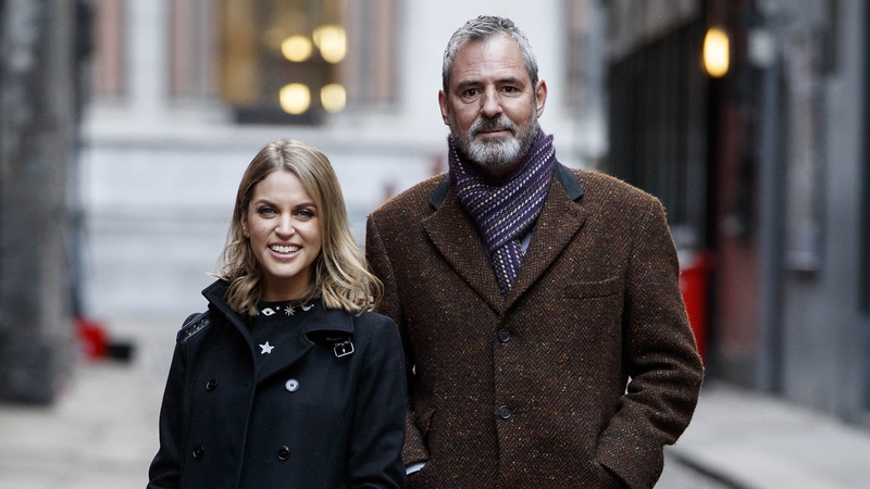 Neil Morrissey with Amy Huberman