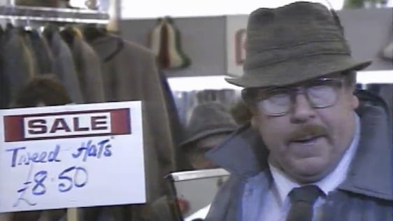 Christmas Sales in Clerys in 1986