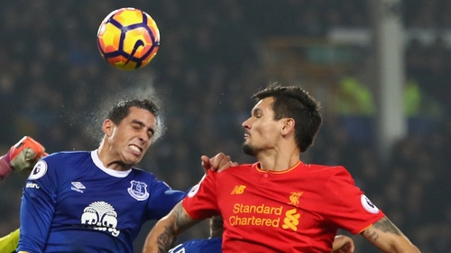 Dejan Lovren helped Liverpool to a clean sheet against Everton