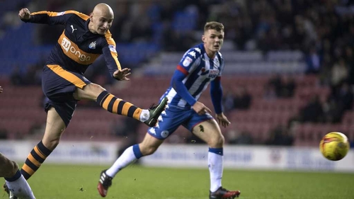 Jonjo Shelvey (L) had denied an FA charge of "using abusive and/or insulting words towards an opponent"