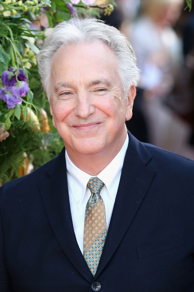 Alan Rickman (69), actor, died January 14, 2016