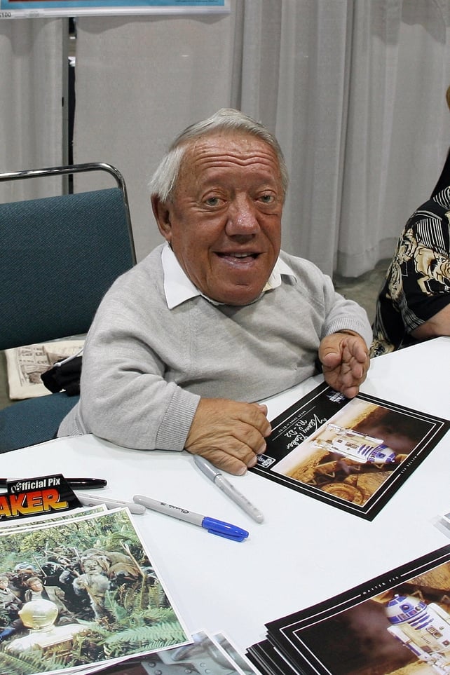 Kenny Baker (81), actor, died August 13, 2016