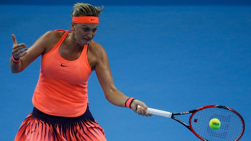 Petra Kvitova is still recovering from a knife attack