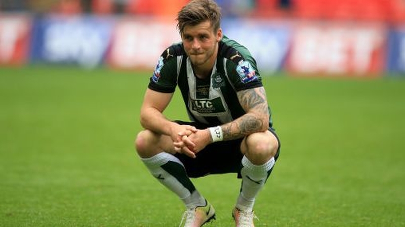 Graham Carey was the hero for Plymouth