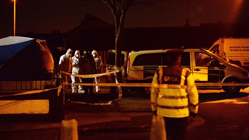 The man was in his car outside a house when he was shot by a lone gunman