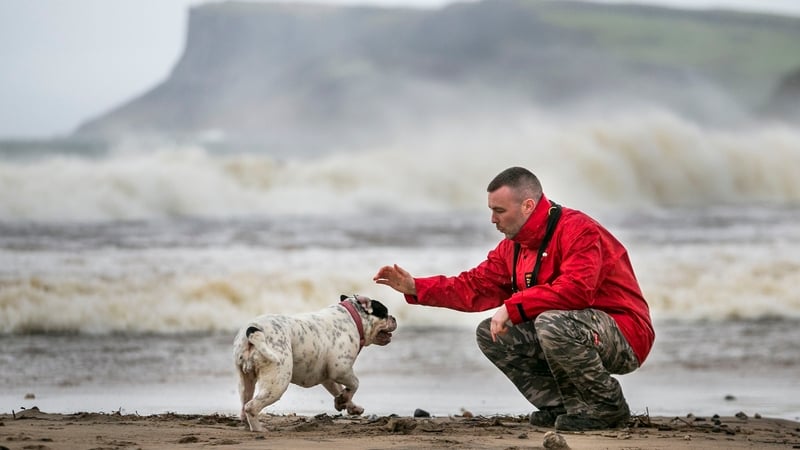 Strong winds have hit across the island