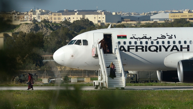 The passengers and crew were freed unharmed