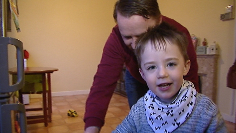 Tristan Forde used to have up to 20 seizures a day