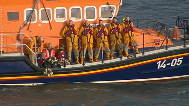 The annual Dún Laoghaire RNLI commemoration marks the anniversary of a tragedy at sea in 1895, in which 15 RNLI crew members drowned