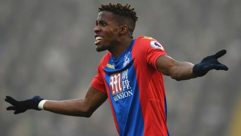 Wilfried Zaha has played twice for England