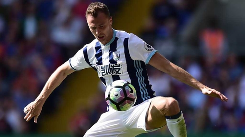 Jonny Evans could bolster West Brom's defence for their trip to Arsenal