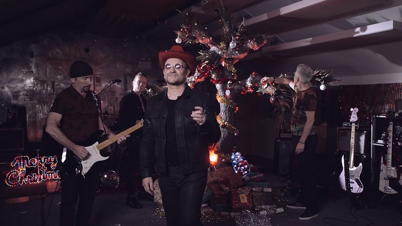 U2 sent out a Christmas message to fans earlier this week