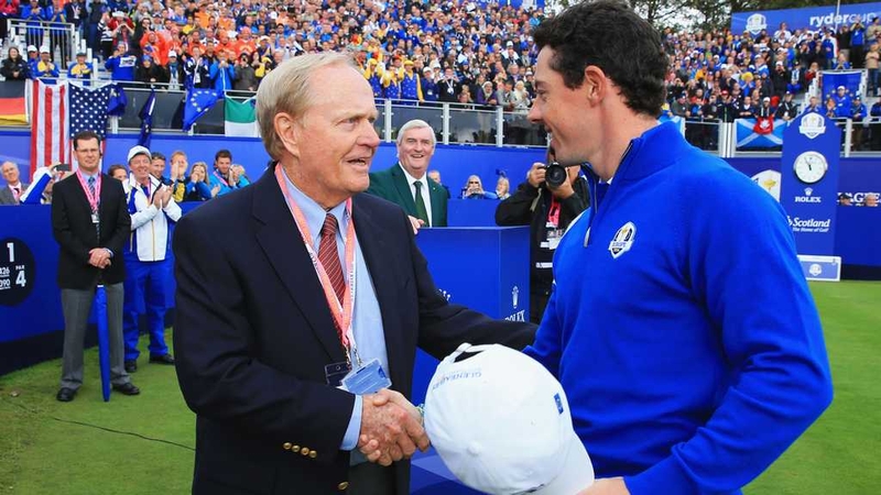 Jack Nicklaus: 'If he wishes to dominate and go forward then he's got to improve.'