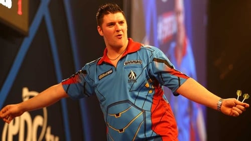 Daryl Gurney: 'I was lucky to get through at the end.'