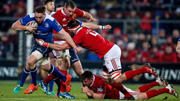 Jack Conan in action against Munster on St Stephens Day