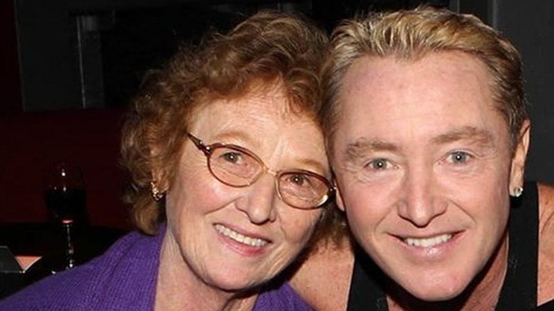 Michael Flatley and his late Mum Eilish