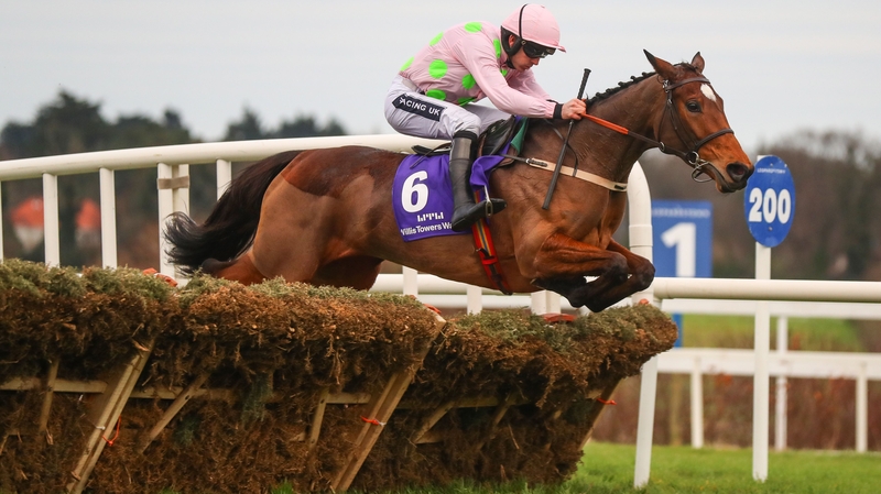 Ruby Walsh and Let's Dance clears the final flight