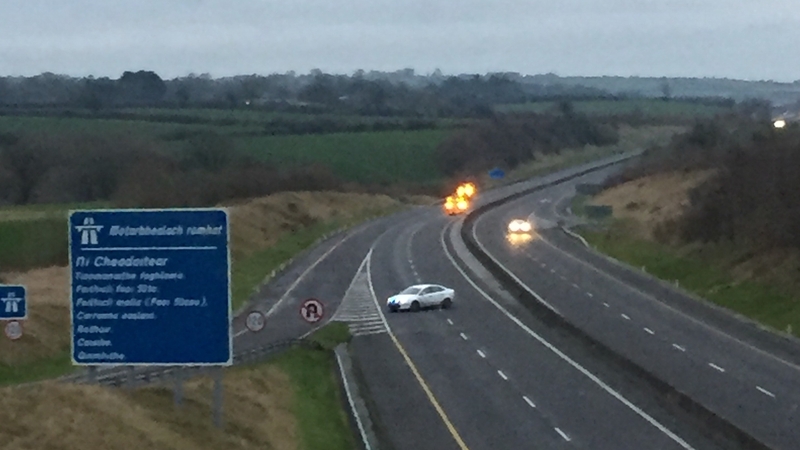An elderly man died in the Cork crash when a van and a 4x4 vehicle collided head-on