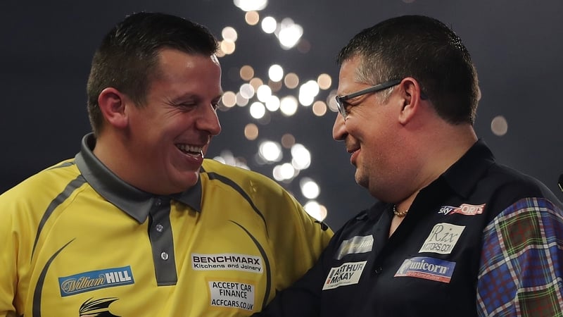 Gary Anderson was pushed all the way by Dave Chisnall