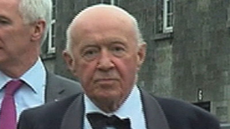 British ambassador Robin Barnett said the award was in recognition for Paul Smithwick's services to British-Irish relations