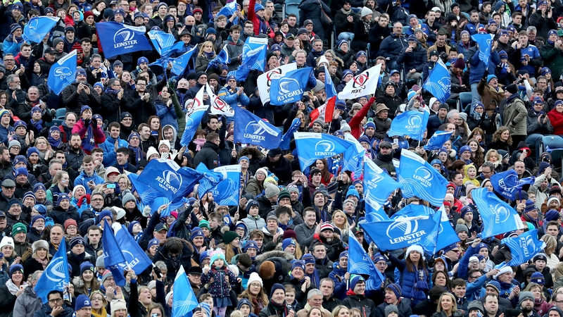 Packed stands at the RDS remain a long time away