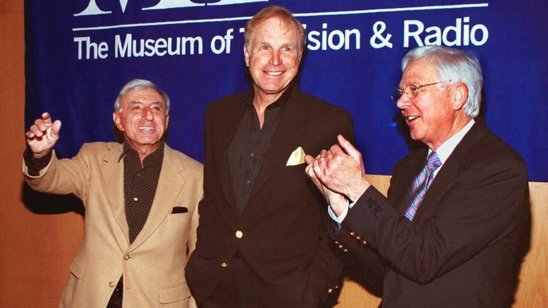 MASH stars Jamie Farr, Wayne Rogers and William Christopher at a reunion in 2006