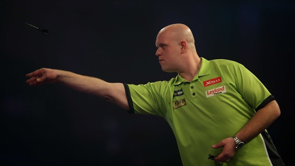Michael van Gerwen is a hot favourite to win Monday's final