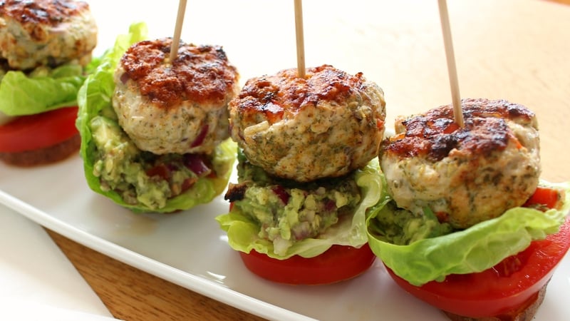 Turkey Slider Burgers