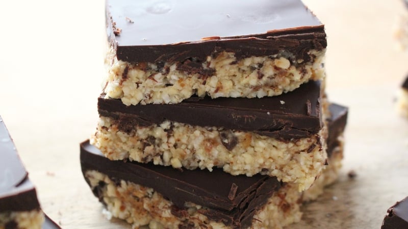 Chocolate Paleo Flapjacks