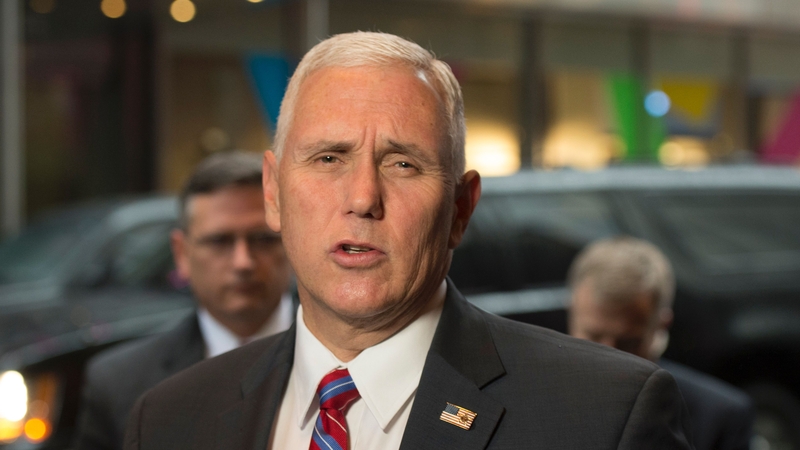 Mike Pence will meet with Republican lawmakers on Capitol Hill later today
