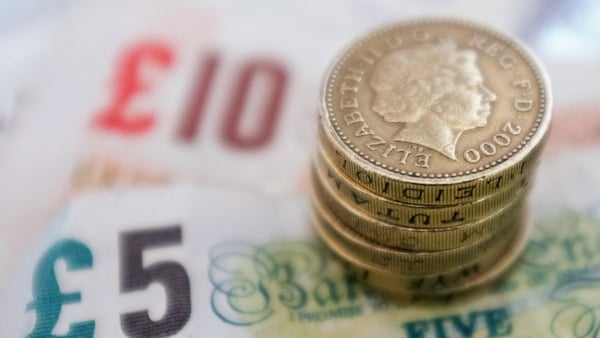 Sterling moves higher after earlier losses after the formal triggering of Brexit
