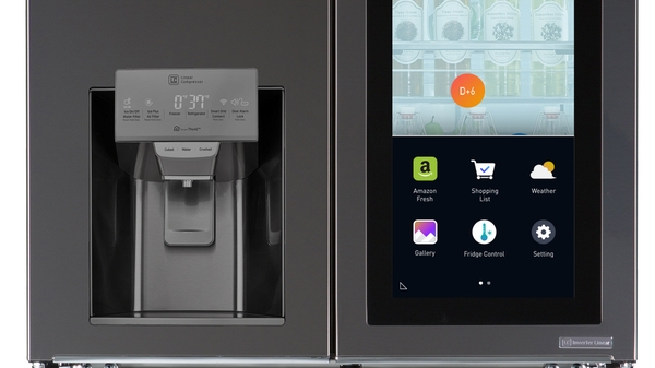 Users can ask Alexa to add items to their shopping list, check the weather and set cooking timers via the fridge