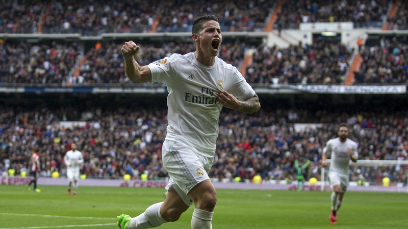 James Rodriguez still feels the love at Madrid