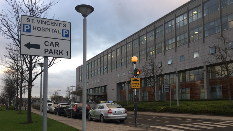 David was due to have cancer surgery at St Vincent's University Hospital