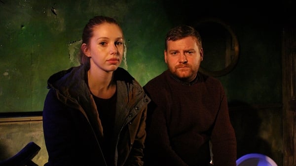 Stephen Jones and Seána Kerslake star in Jones' play From Eden, ths weekend's Drama On One presentation.