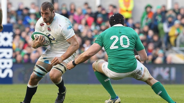 Robshaw in action against Ireland