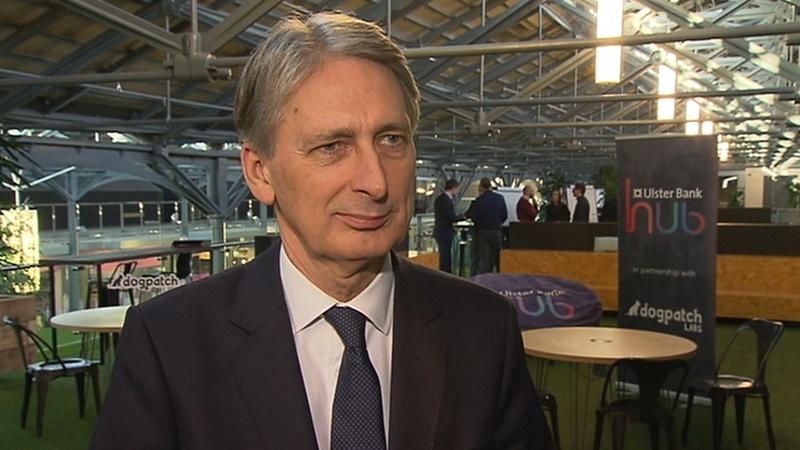 Philip Hammond said the British government has been very clear they want the UK to be able to control its own borders