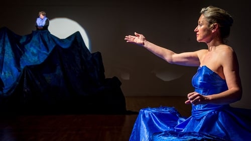 Artist Amanda Coogan, pictured performing I'll Sing You a Song from Around the Town at the RHA, Dublin in 2015