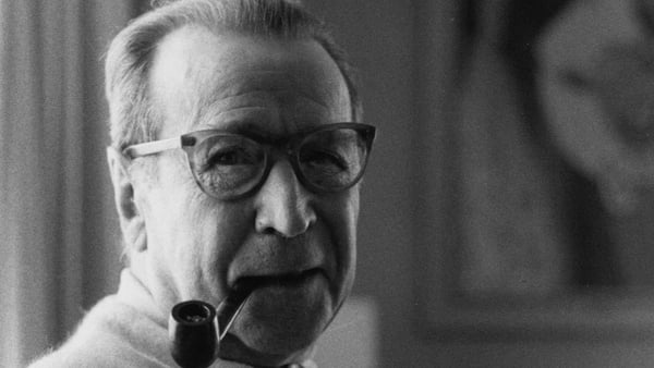 Georges Simenon (1903 - 1989) in 1972.