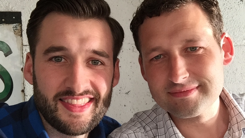 The Hungry Culchie brothers Michael, left and Alan