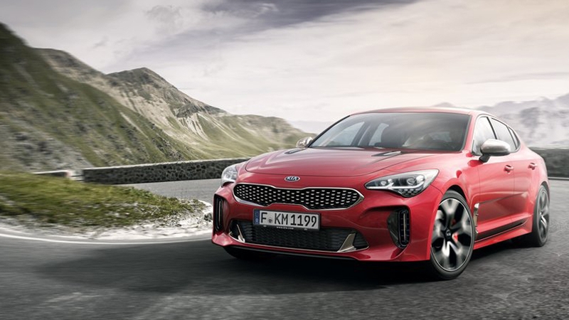 The Kia Stinger should be here in October