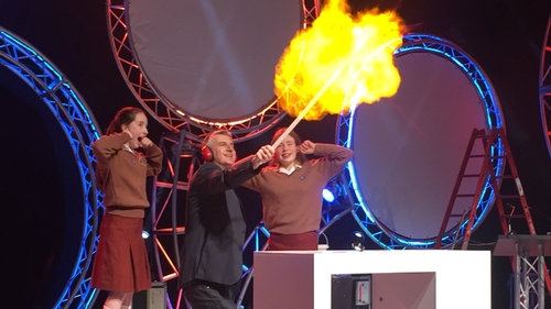 Over the next four days 550 science projects from all over the country will be on display