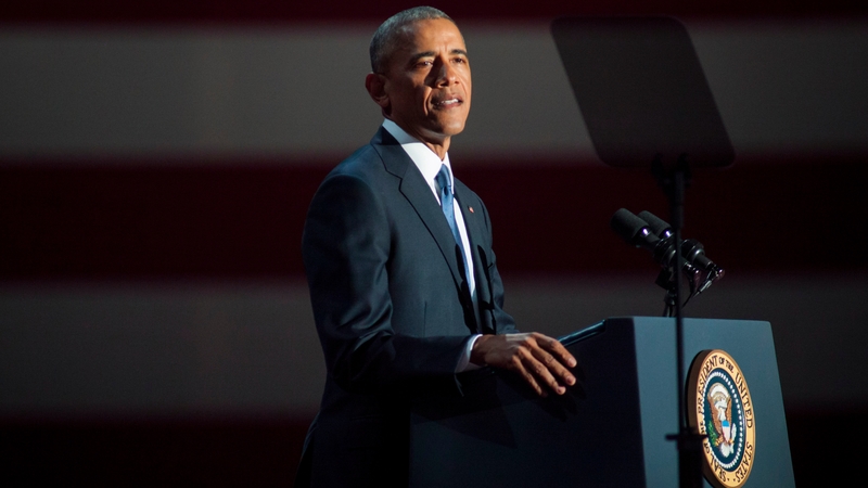 Barack Obama said race remains an issue in the US
