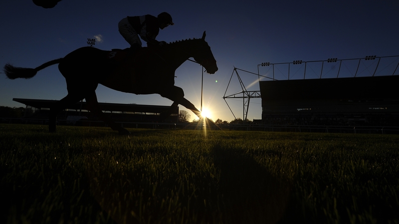 AP McCoy riding Foundation Man pass the grandstand at Kempton Park racecourse in November 2013