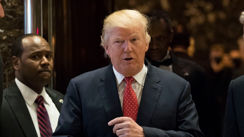 The Trump transition team did not immediately respond to a request for comment