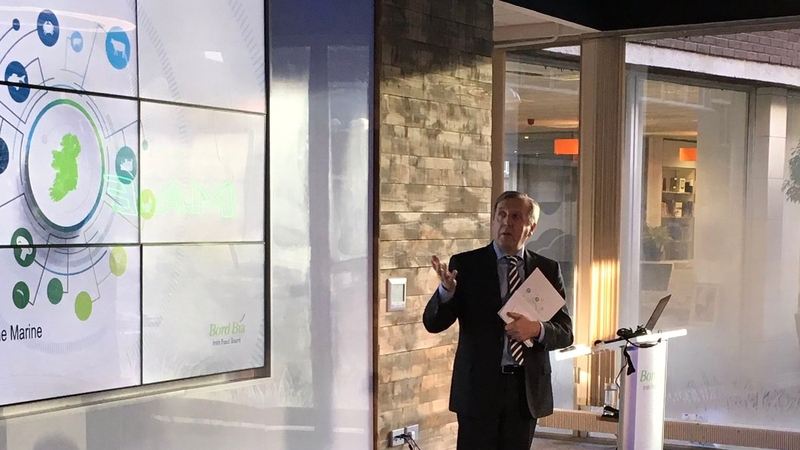 Minister for Agriculture, Food and the Marine Michael Creed launched Bord Bia's review this morning